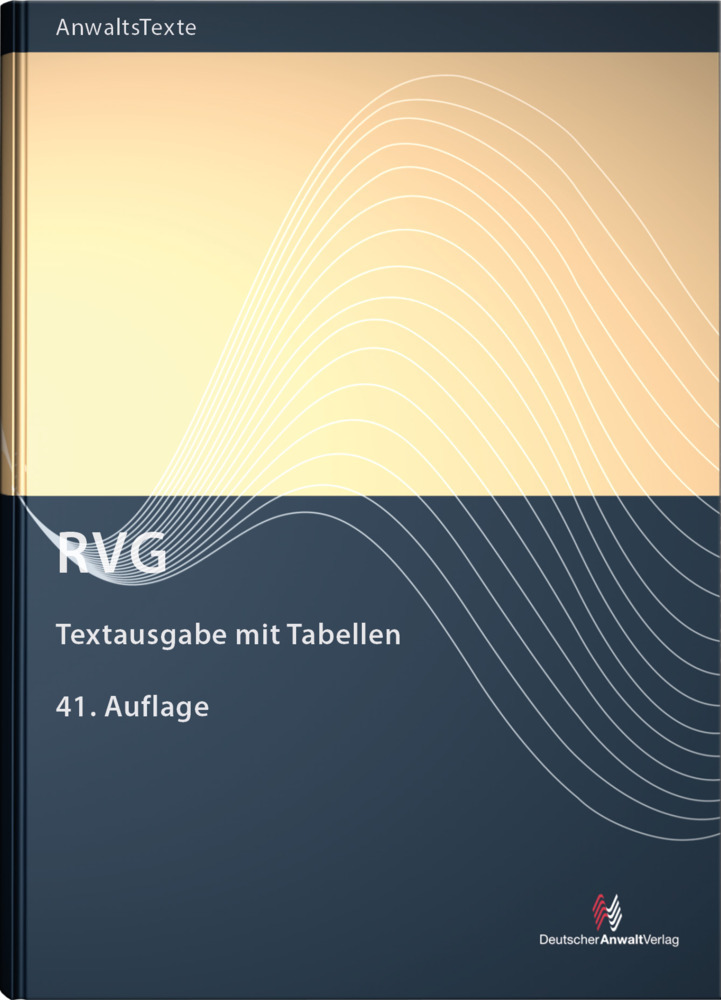 Cover: 9783824017164 | RVG | Textausgabe mit Tabellen | Taschenbuch | 120 S. | Deutsch | 2023