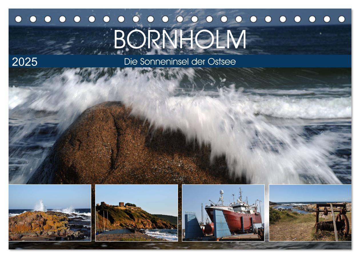 Cover: 9783435376292 | Bornholm - Sonneninsel der Ostsee (Tischkalender 2025 DIN A5 quer),...