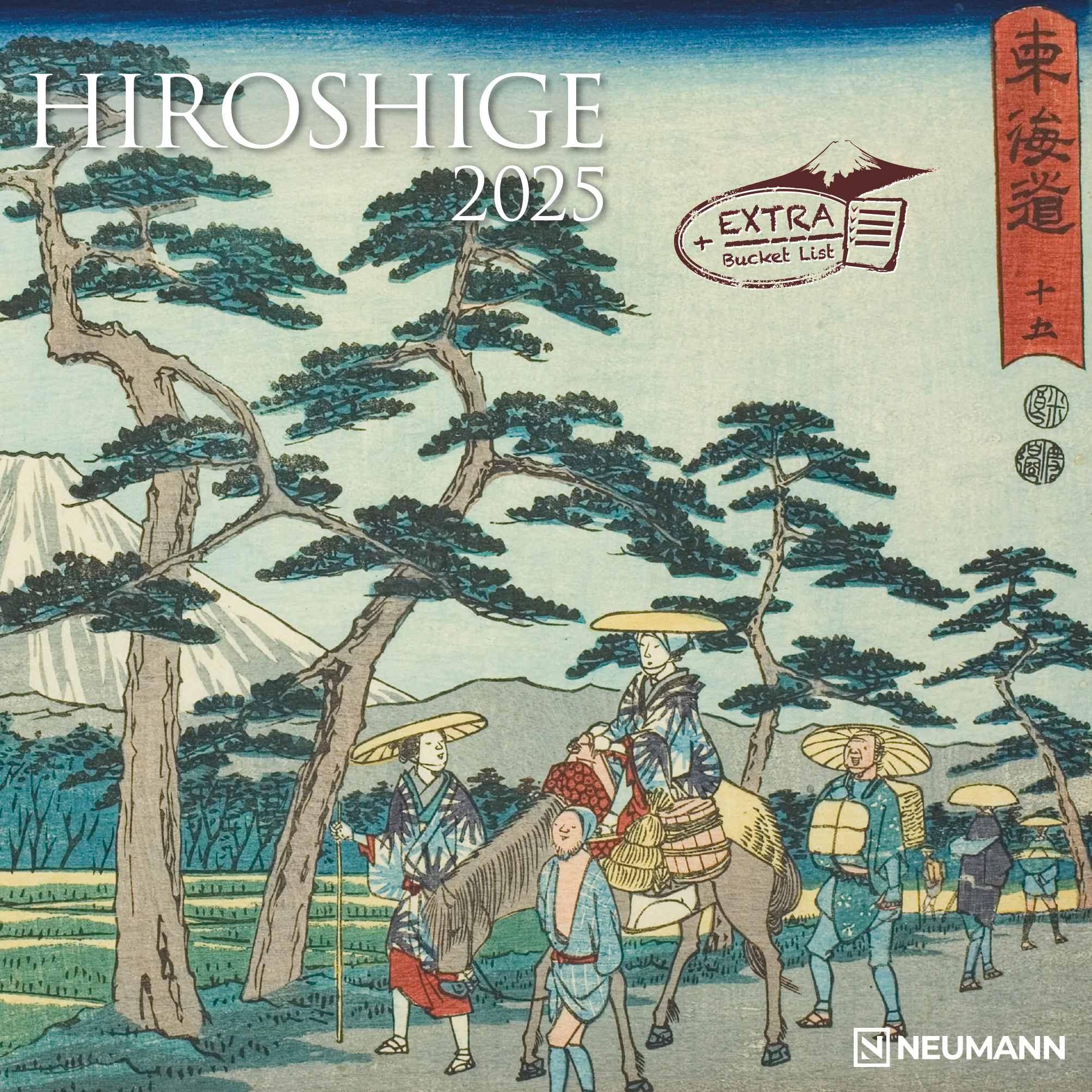 Cover: 4002725994035 | Hiroshige 2025 - Wand-Kalender - Broschüren-Kalender - 30x30 -...