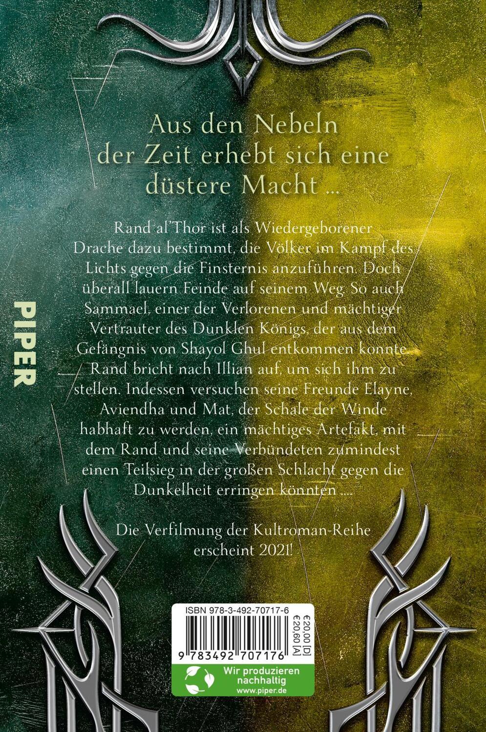 Rückseite: 9783492707176 | Das Rad der Zeit 7 | Robert Jordan | Taschenbuch | Das Rad der Zeit