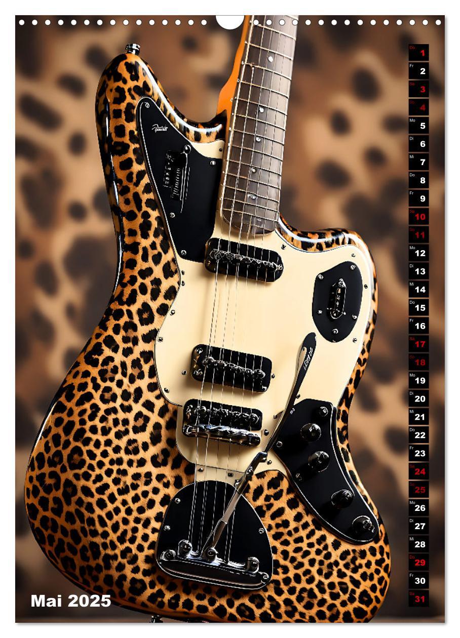 Bild: 9783457137130 | Traumhafte Gitarren (Wandkalender 2025 DIN A3 hoch), CALVENDO...