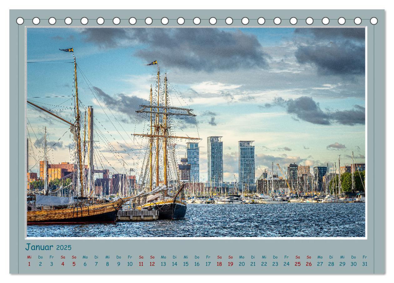 Bild: 9783383944734 | HELSINKI CITY (Tischkalender 2025 DIN A5 quer), CALVENDO...