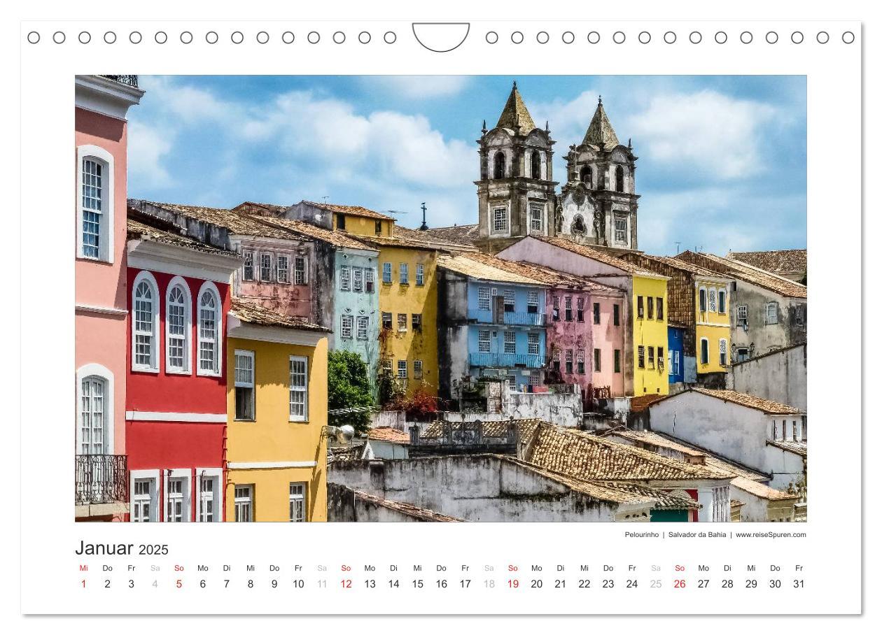 Bild: 9783435690015 | Brasilien 2025 Bahia - die Wiege Brasiliens (Wandkalender 2025 DIN...