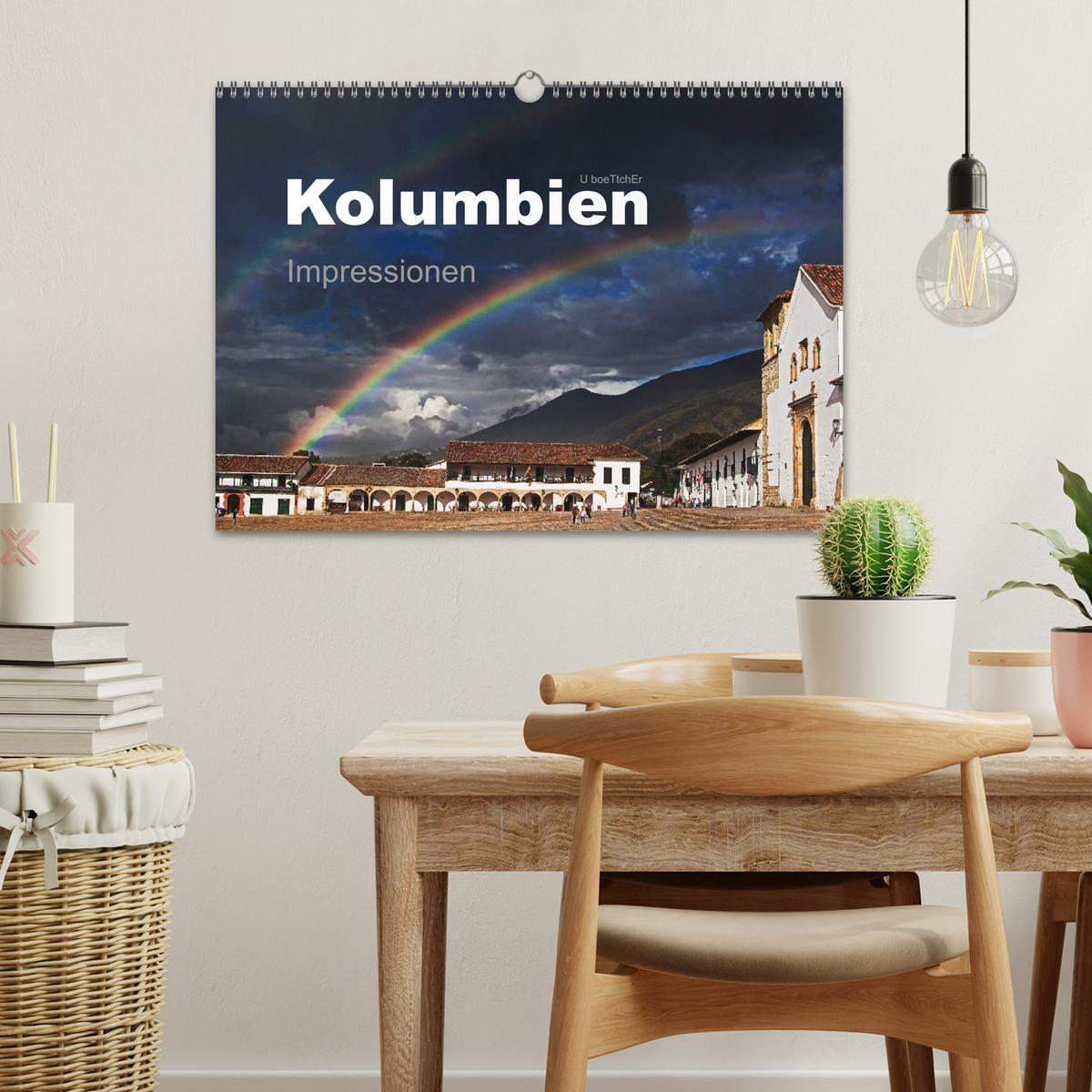 Bild: 9783435666478 | Kolumbien Impressionen (Wandkalender 2025 DIN A3 quer), CALVENDO...