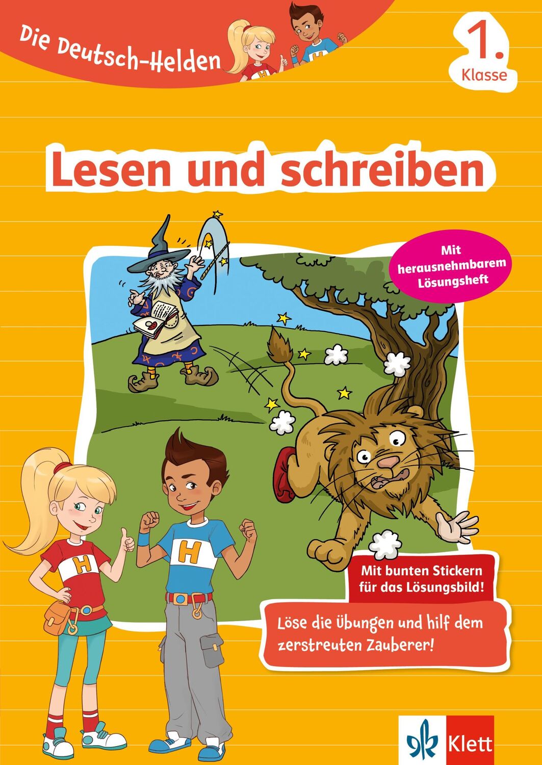 Cover: 9783129494134 | Die Deutsch-Helden. Lesen und schreiben 1. Klasse | Plüskow | 64 S.