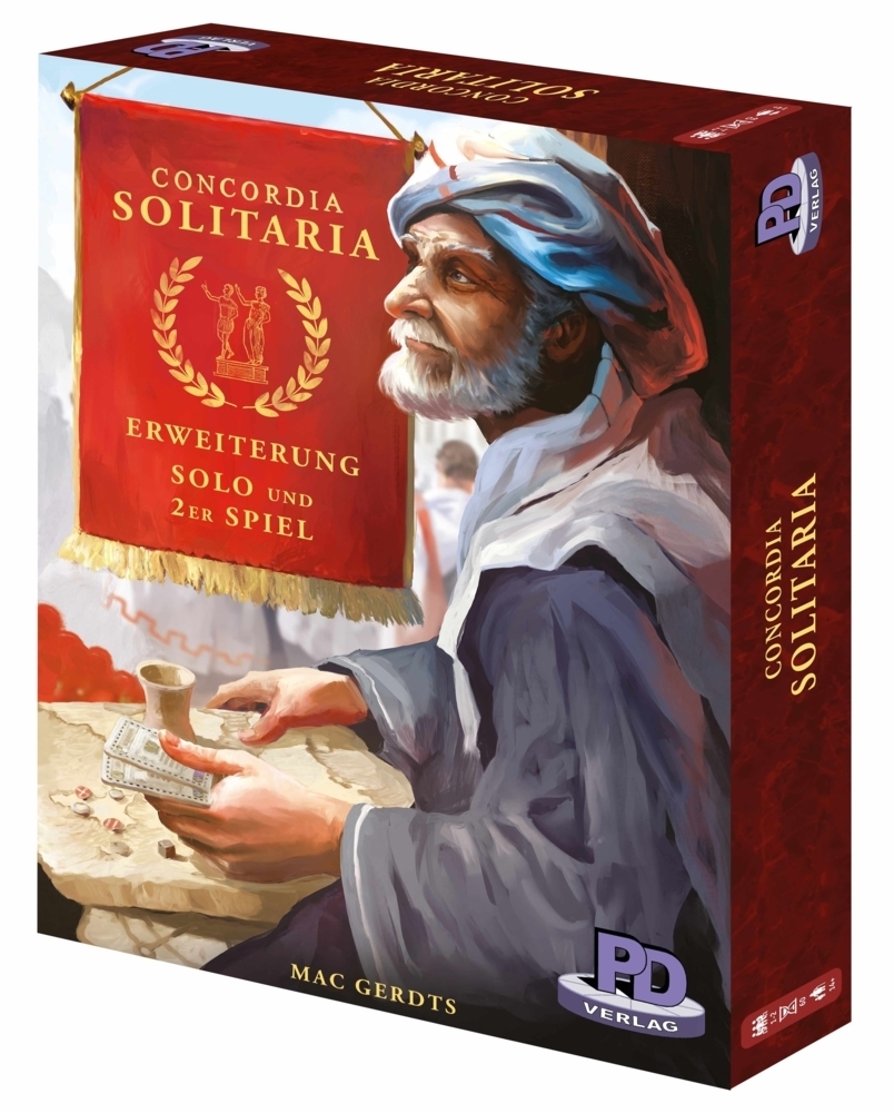 Cover: 4280000097286 | Concordia Solitaria DE | Mac Gerdts | Spiel | 2021 | PD-Verlag