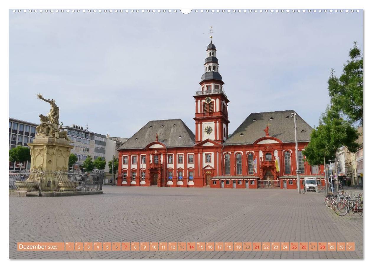 Bild: 9783435581160 | Mannheim - Stadt im Quadrat (hochwertiger Premium Wandkalender 2025...