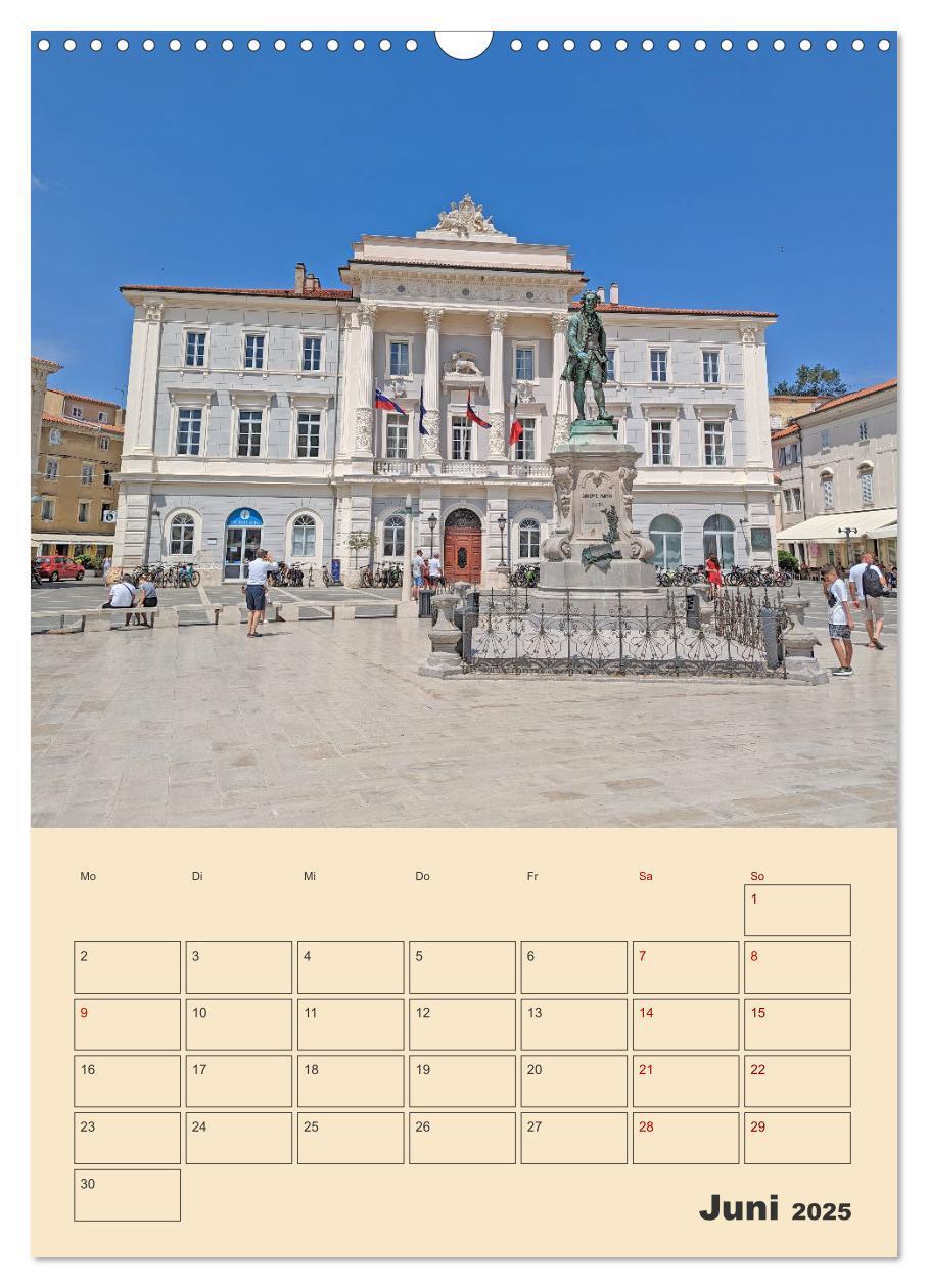 Bild: 9783435866434 | Piran, Sloweniens Perle am Mittelmeer (Wandkalender 2025 DIN A3...