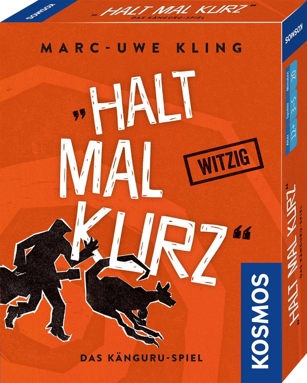 Cover: 4002051740382 | Halt mal kurz | Kartenspiel für 3 - 5 Spieler ab 8 Jahren | Kling