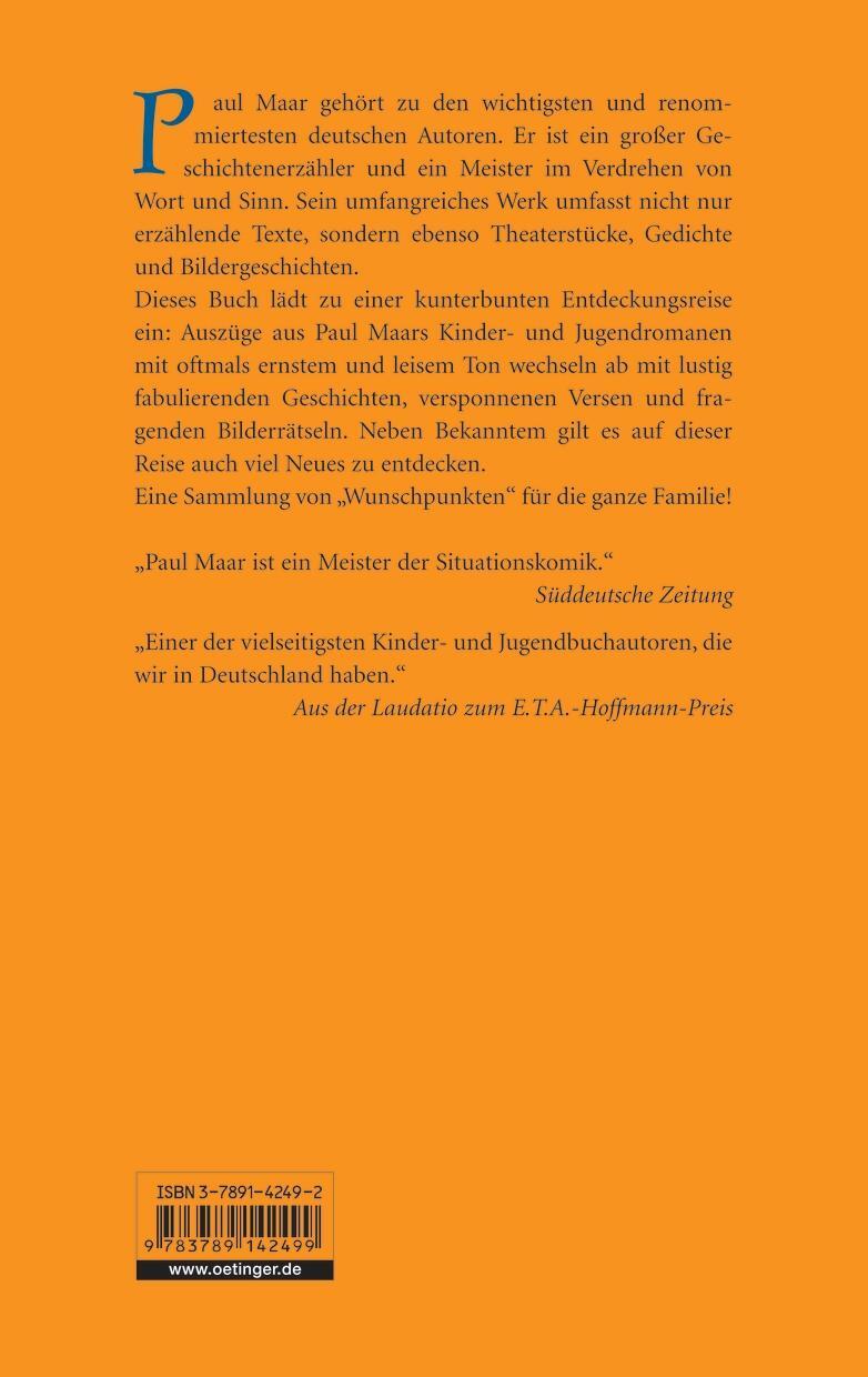 Rückseite: 9783789142499 | Kreuz und Rüben, Kraut und quer | Das große Paul-Maar-Buch | Paul Maar