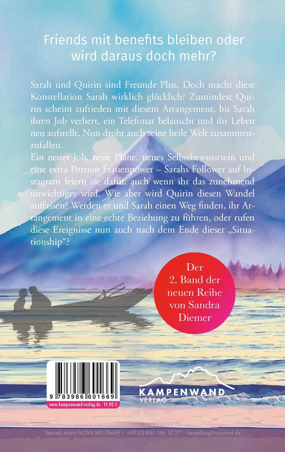 Rückseite: 9783986601898 | Café Seelenzauber am See | Sandra Diemer | Taschenbuch | 372 S. | 2024