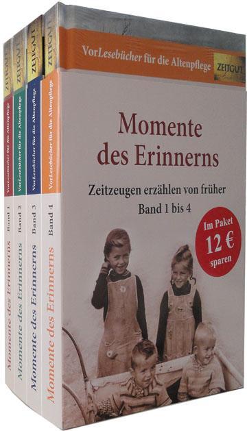 Cover: 9783866142367 | Momente des Erinnerns 1 - 4 | Vorlesebücher für die Altenpflege | Rath