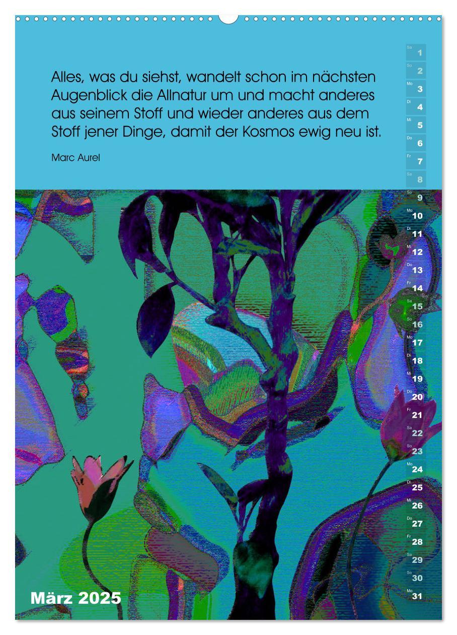 Bild: 9783435950522 | Philosophische Inspirationen Wandkalender 2025 (hochwertiger...