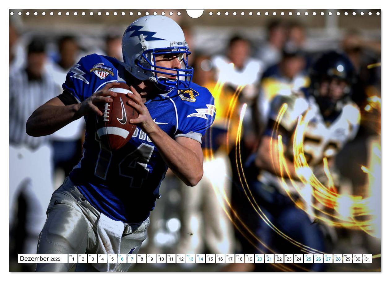 Bild: 9783435450596 | HEROES - American Football (Wandkalender 2025 DIN A3 quer),...