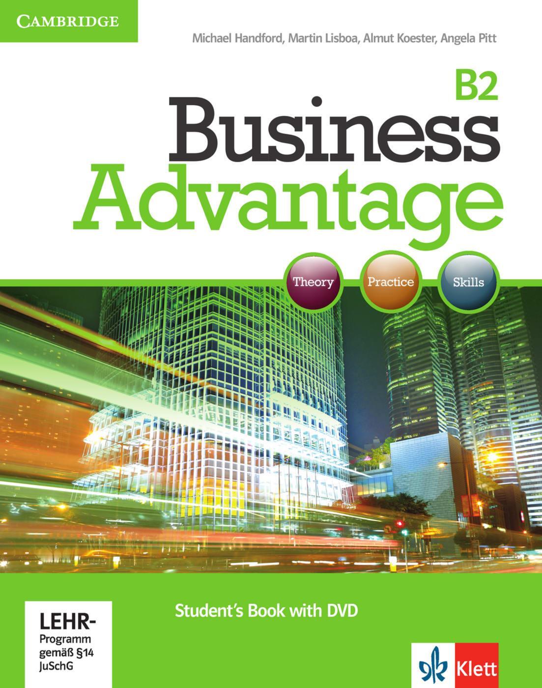 Cover: 9783125028159 | Business Advantage B2. Upper-Intermediate. Student's Book + DVD | Buch