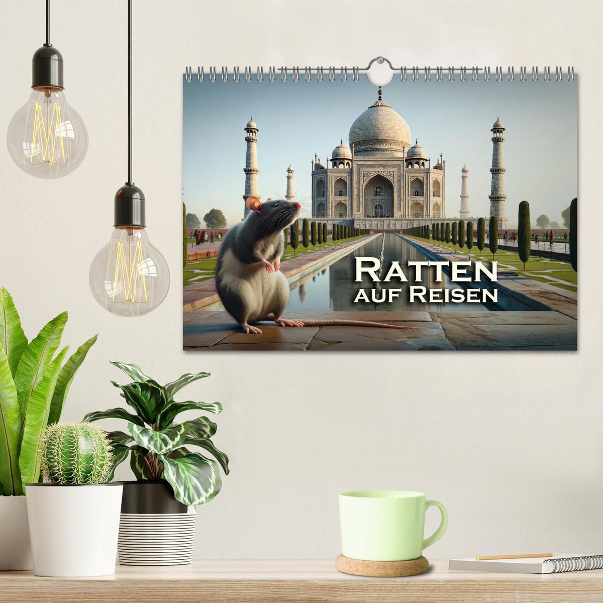 Bild: 9783383787539 | Ratten auf Reisen (Wandkalender 2025 DIN A4 quer), CALVENDO...