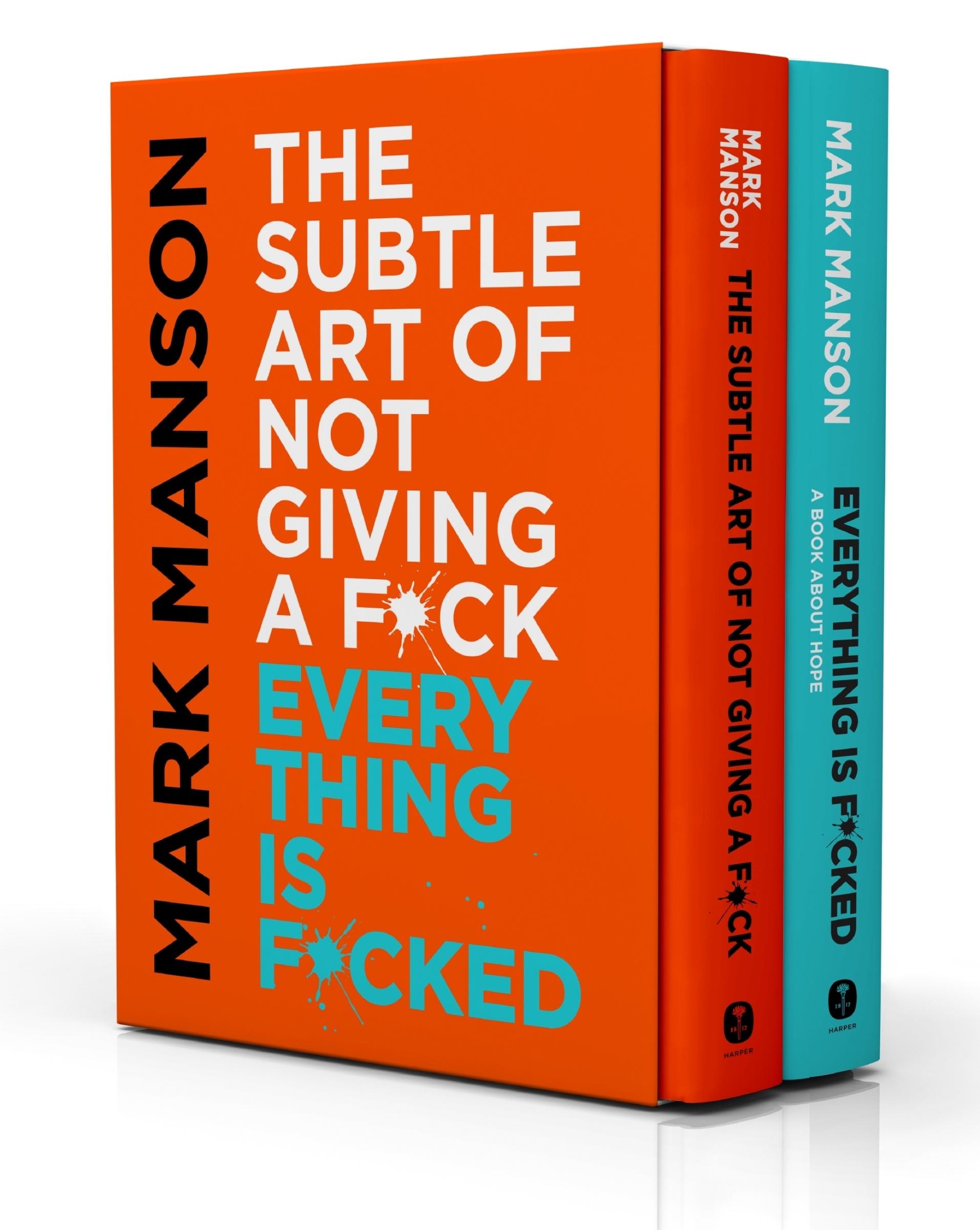 Cover: 9780063430945 | The Subtle Art of Not Giving a F*ck / Everything Is F*cked Box Set