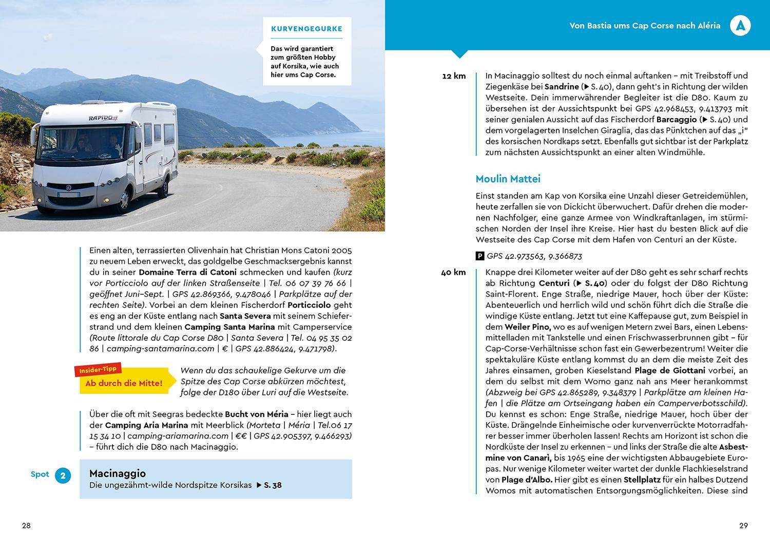 Bild: 9783829731850 | MARCO POLO Camper Guide Korsika | Timo Gerd Lutz | Taschenbuch | 2022