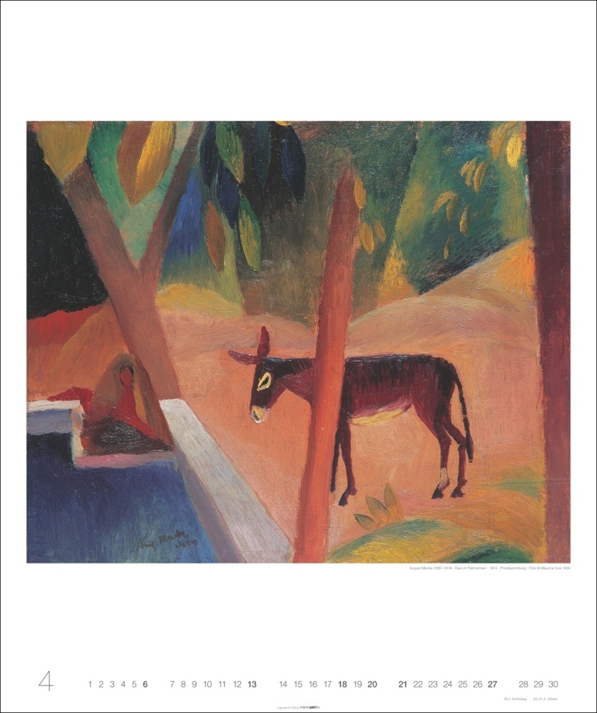 Bild: 9783839900826 | Die Tunisreise Edition Kalender 2025 | Paul/Macke, August Klee | 14 S.