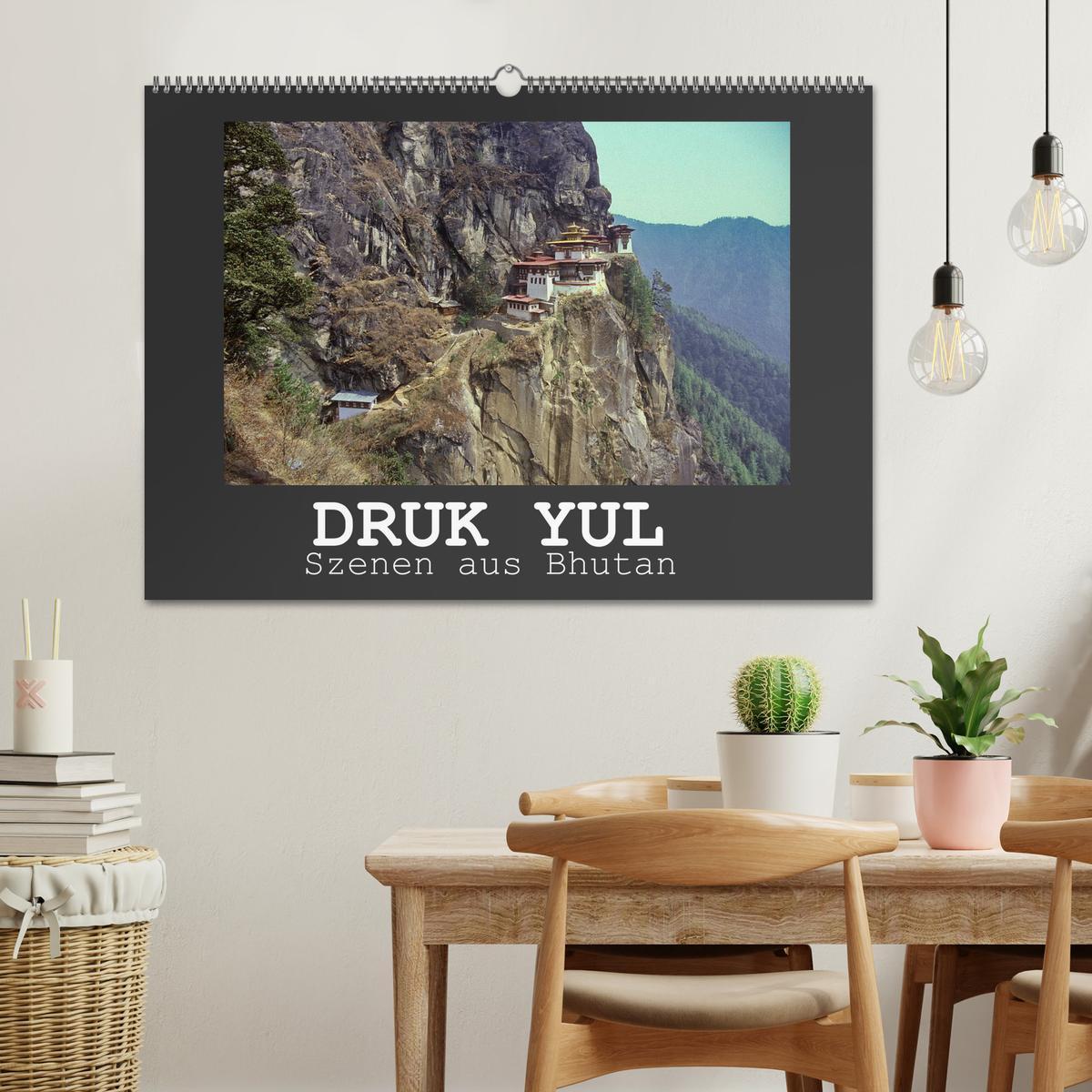 Bild: 9783435464814 | Druk Yul - Szenen aus Bhutan (Wandkalender 2025 DIN A2 quer),...