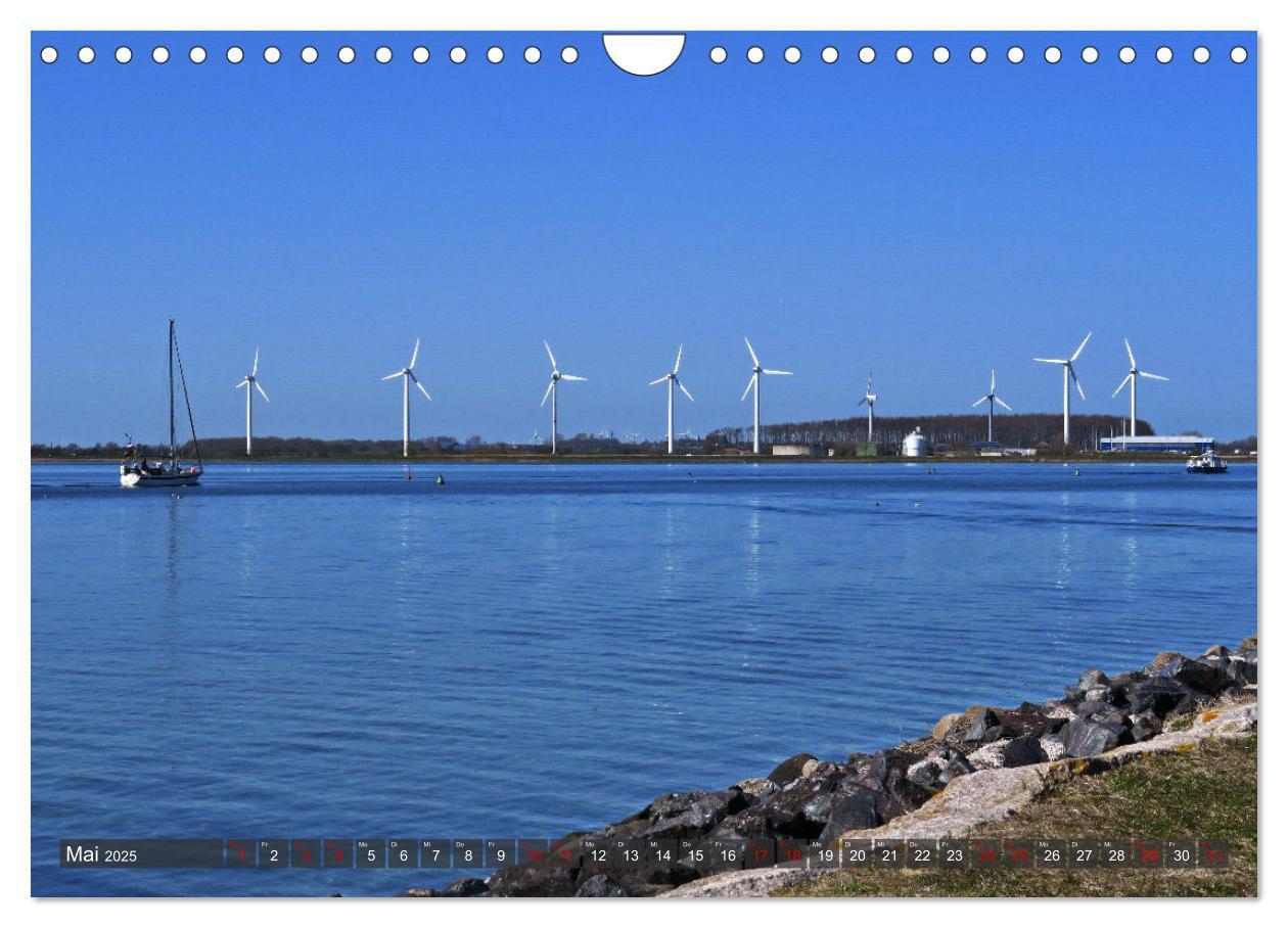 Bild: 9783435063291 | Windräder an der Ostsee! (Wandkalender 2025 DIN A4 quer), CALVENDO...