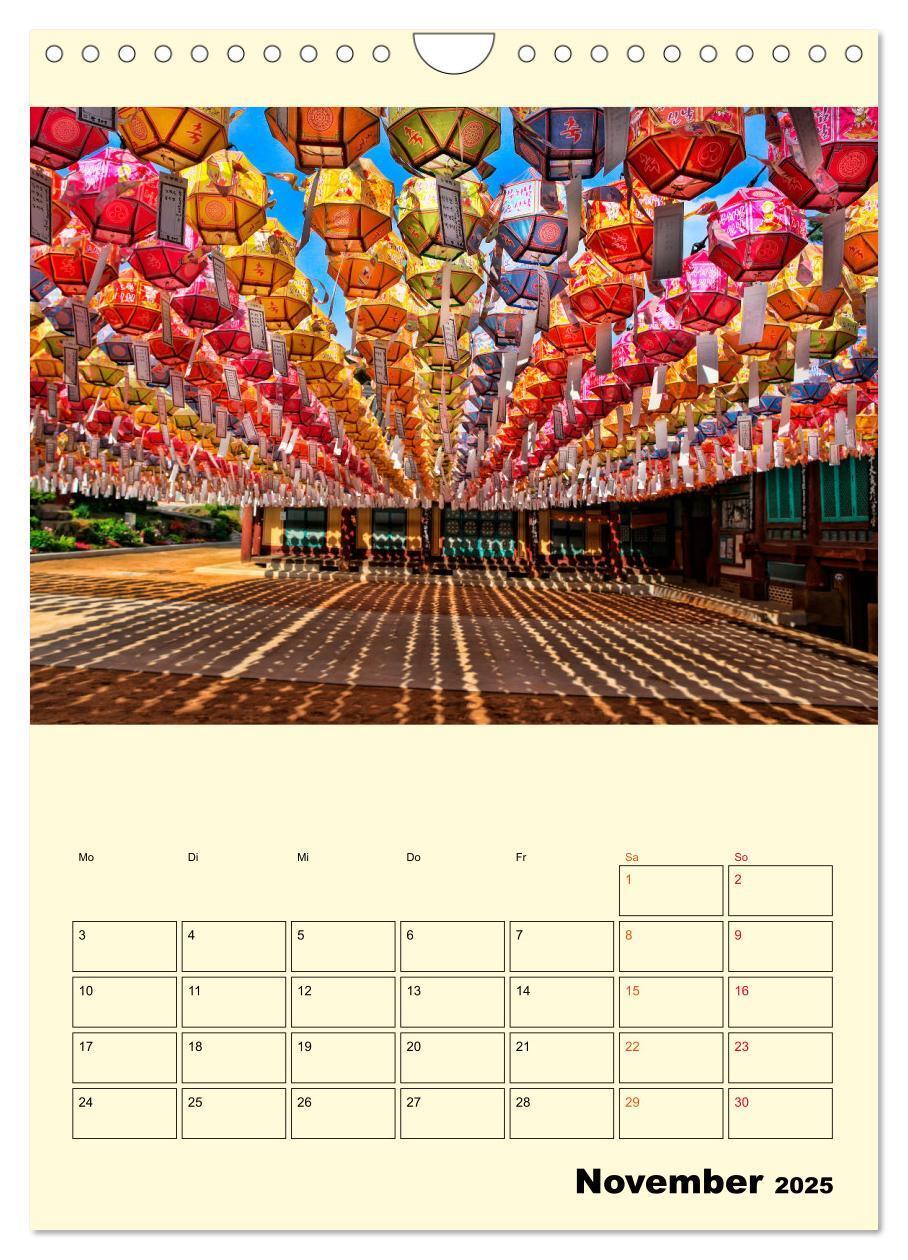 Bild: 9783435904174 | Südkorea - Tradition und Hightech (Wandkalender 2025 DIN A4 hoch),...