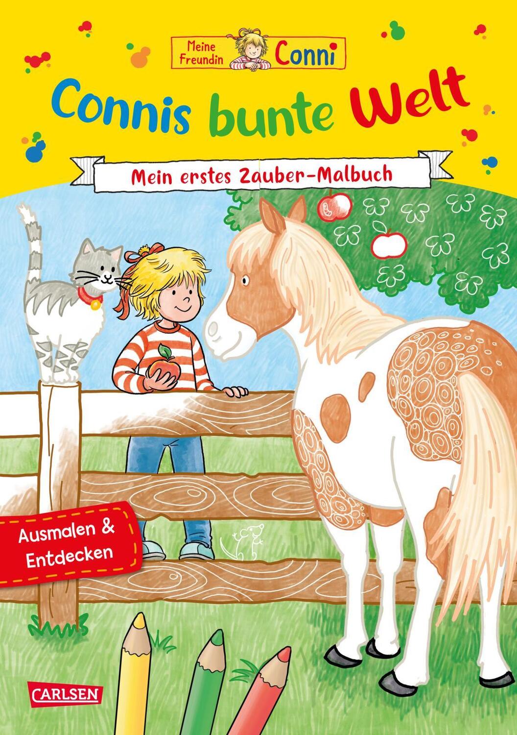 Cover: 9783551191748 | Conni Gelbe Reihe (Beschäftigungsbuch): Connis bunte Welt | Sörensen