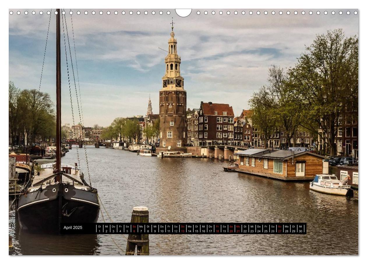 Bild: 9783435609918 | Amsterdam - Impressionen aus dem Grachtengordel (Wandkalender 2025...