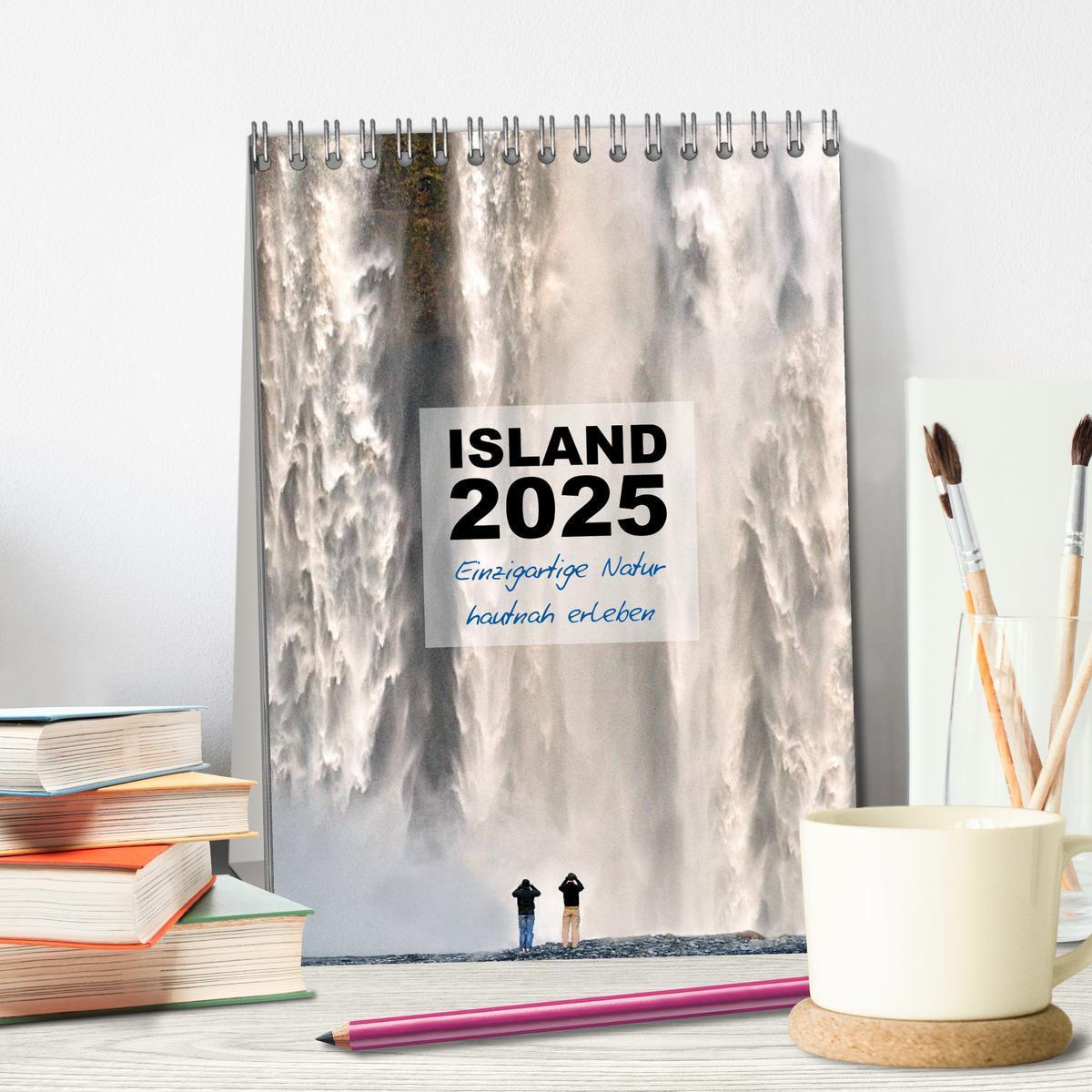 Bild: 9783457060414 | Island 2025 - Einzigartige Natur hautnah erleben (Tischkalender...