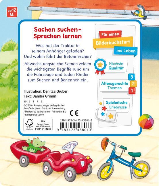 Bild: 9783473438013 | Mein erstes Sachen suchen: Meine Fahrzeuge | Sandra Grimm | Buch