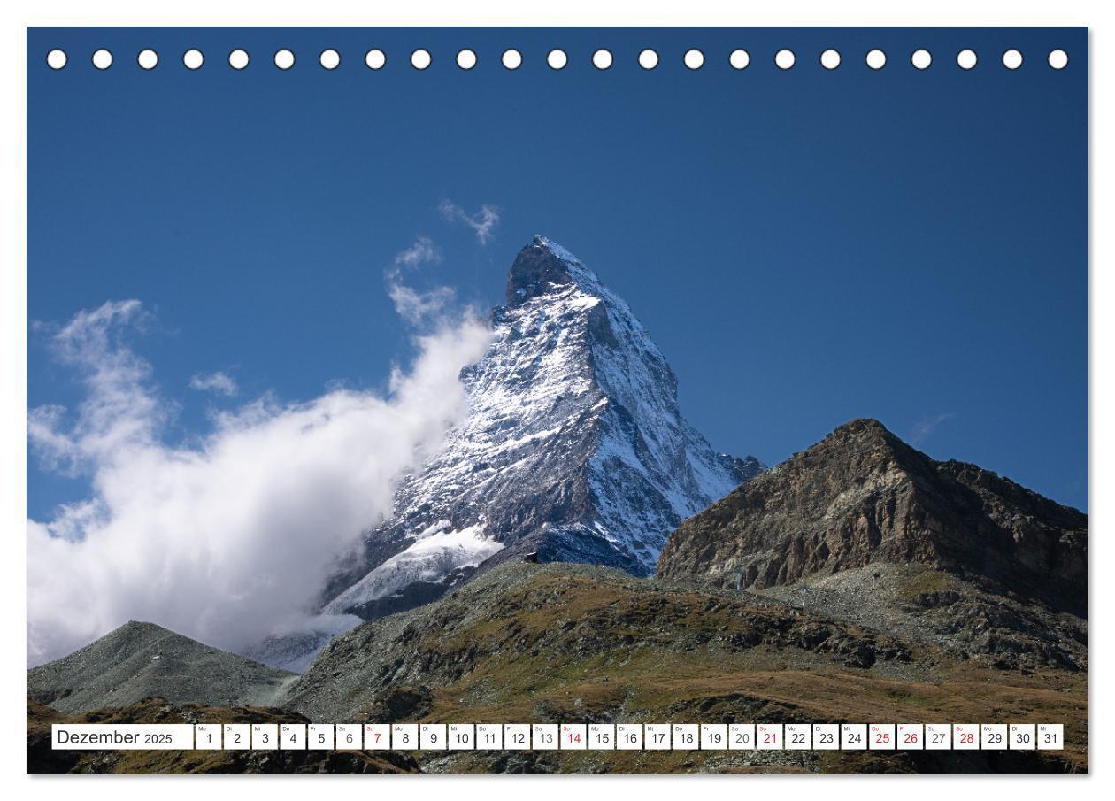 Bild: 9783435543953 | Matterhorn - Berg der Berge (Tischkalender 2025 DIN A5 quer),...