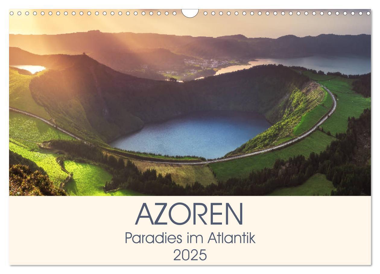 Cover: 9783435318346 | Azoren ¿ Paradies im Atlantik (Wandkalender 2025 DIN A3 quer),...