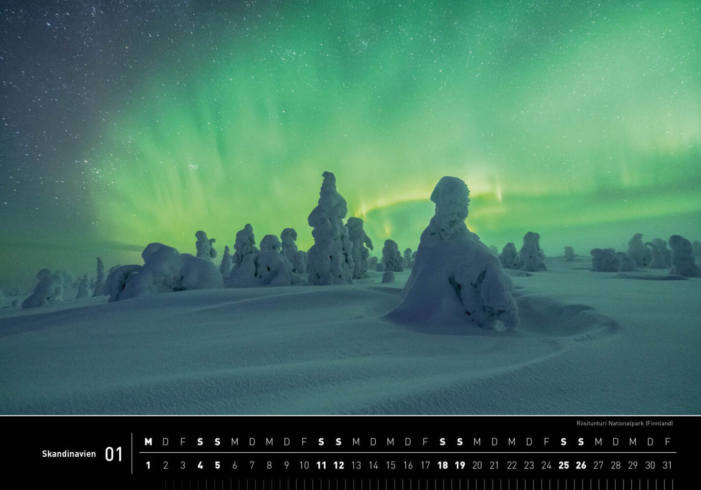 Bild: 9783968555300 | 360° Skandinavien Premiumkalender 2025 | Robert Haasmann | Kalender