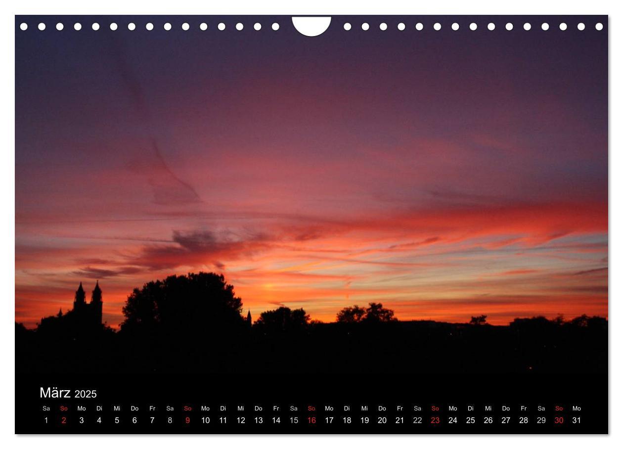 Bild: 9783435802142 | Wolken (Wandkalender 2025 DIN A4 quer), CALVENDO Monatskalender | Röhr