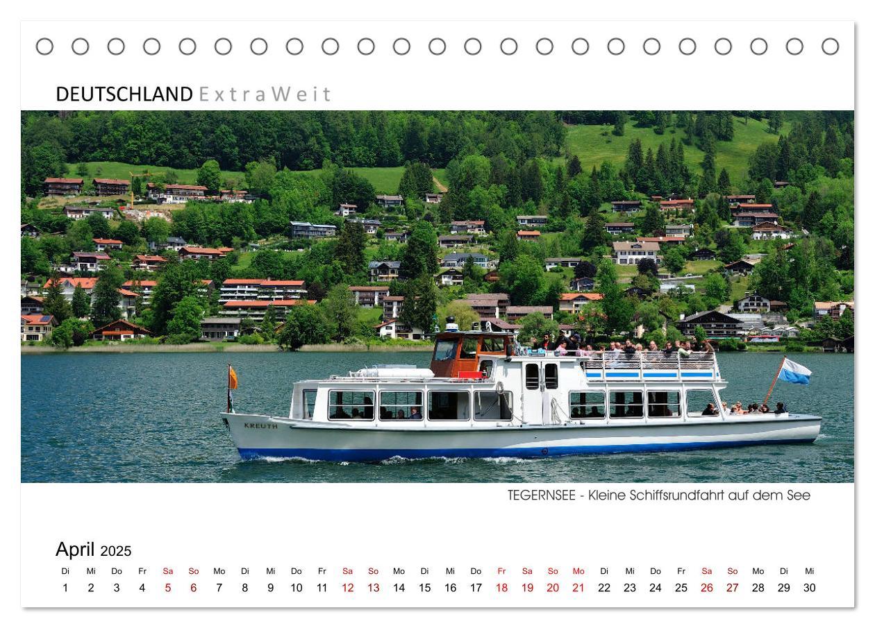 Bild: 9783383797255 | Weißblaue Impressionen vom Tegernsee (Tischkalender 2025 DIN A5...