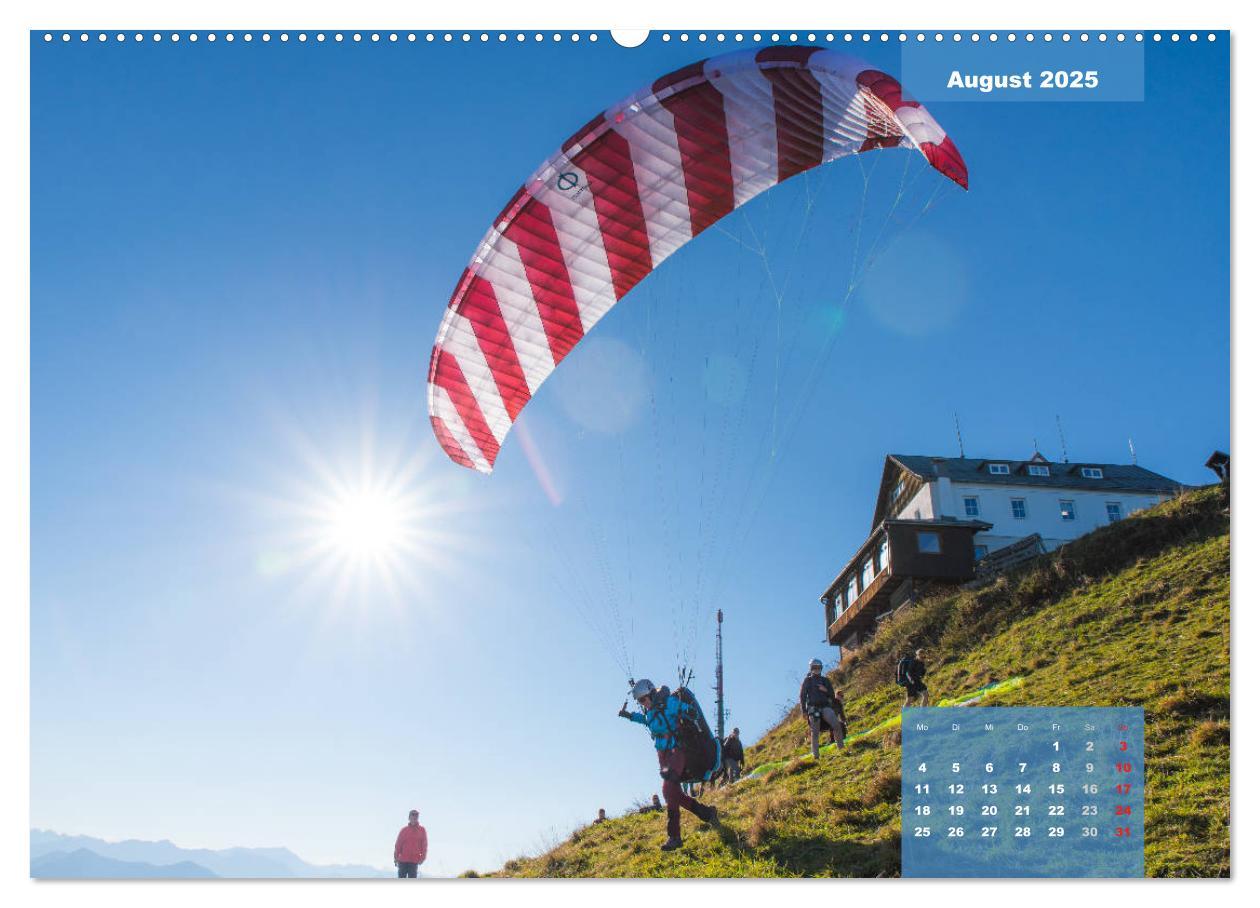 Bild: 9783435178643 | Paragliding - Aufbruch zu neuen Höhenflügen (Wandkalender 2025 DIN...