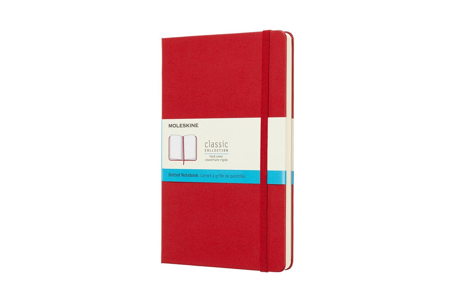 Cover: 8058341715420 | Moleskine Notizbuch Large/A5, Punktraster, Hard Cover, Scharlachrot