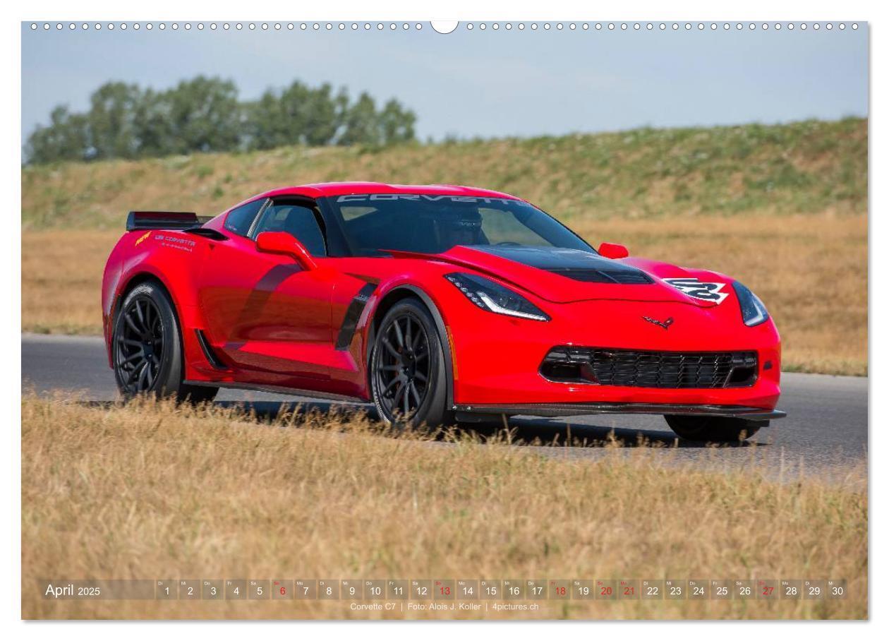 Bild: 9783435572960 | Corvette - Die US Ikone 2025 (Wandkalender 2025 DIN A2 quer),...