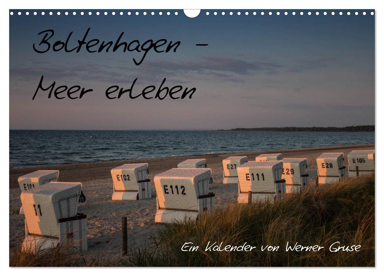 Cover: 9783435784790 | Boltenhagen - Meer erleben (Wandkalender 2025 DIN A3 quer),...