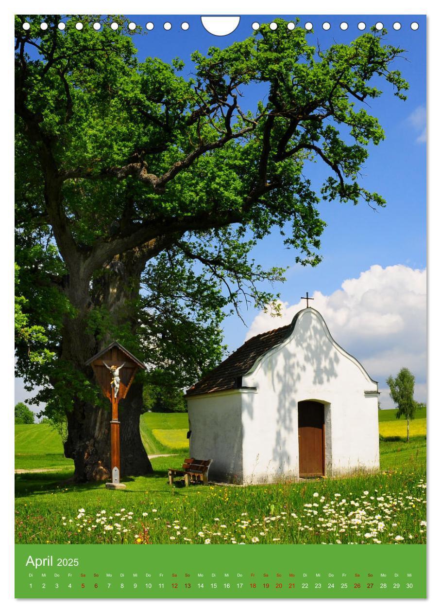 Bild: 9783435868247 | Malerische Kirchen und Kapellen (Wandkalender 2025 DIN A4 hoch),...