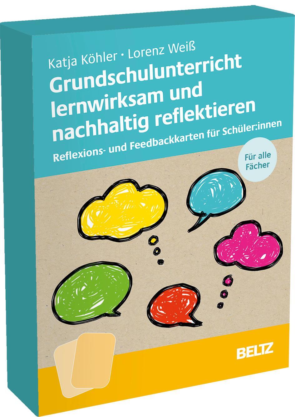 Cover: 4019172200695 | Kartenset Grundschulunterricht lernwirksam und nachhaltig reflektieren