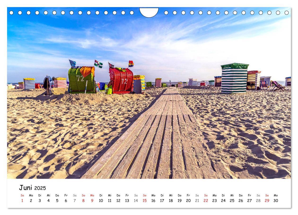 Bild: 9783435492992 | Borkum, bezaubernde Nordseeinsel (Wandkalender 2025 DIN A4 quer),...