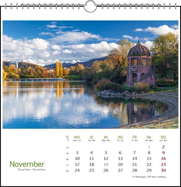 Bild: 9783861924142 | Freiburg 2025 | Postkarten-Tischkalender | Clemens Emmler | Kalender