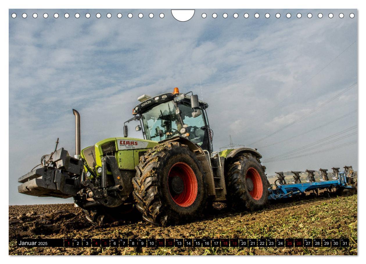 Bild: 9783435244539 | Landwirtschaft - Hightech auf dem Feld (Wandkalender 2025 DIN A4...