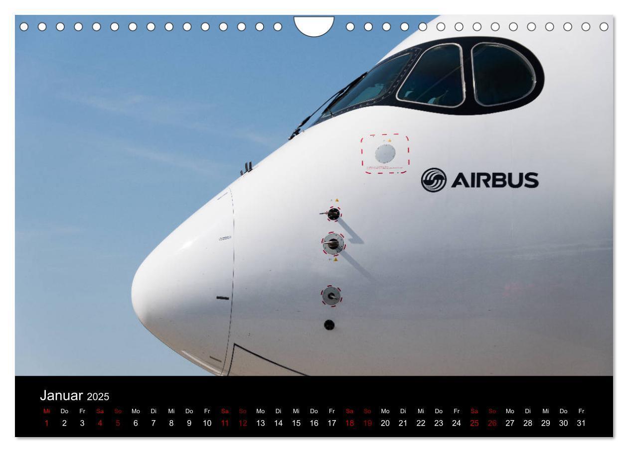 Bild: 9783435282258 | Airbus A350 Hautnah (Wandkalender 2025 DIN A4 quer), CALVENDO...