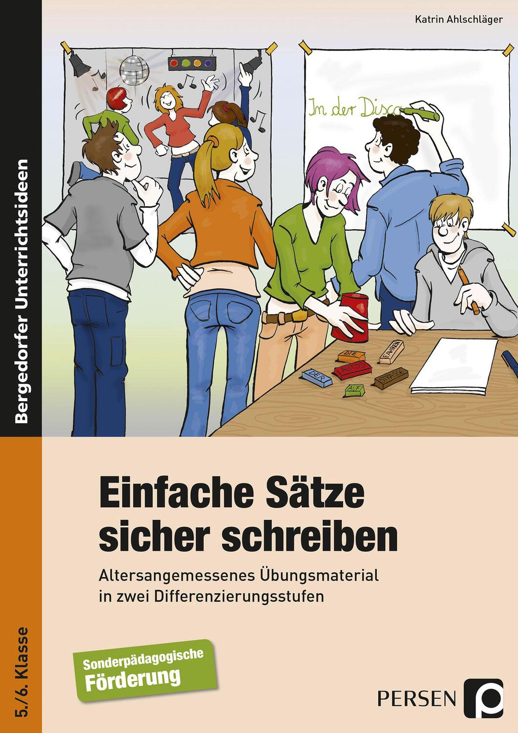 Cover: 9783403230731 | Einfache Sätze sicher schreiben | Katrin Ahlschläger | Taschenbuch