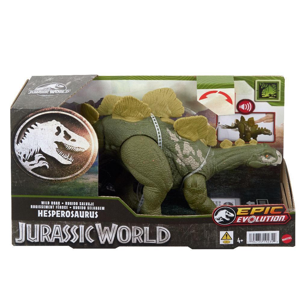 Cover: 194735192342 | Jurassic World Wild Roar Hesperosaurus | Stück | Offene Verpackung