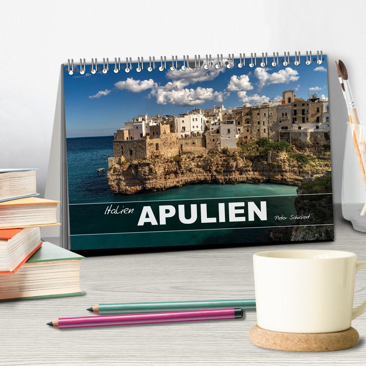 Bild: 9783457224021 | Italien - Apulien (Tischkalender 2025 DIN A5 quer), CALVENDO...