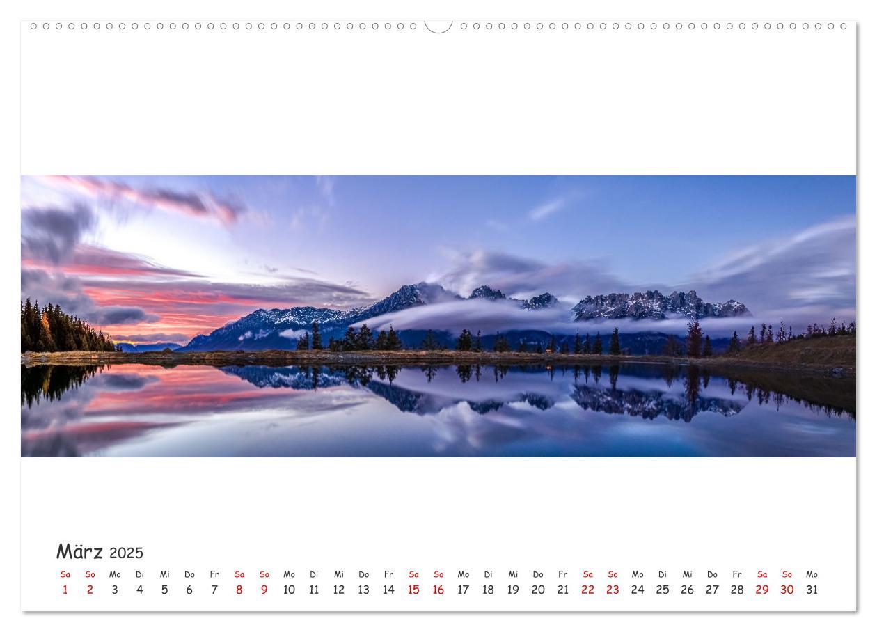 Bild: 9783383983467 | Wilder Kaiser Panorama 2025 (hochwertiger Premium Wandkalender 2025...