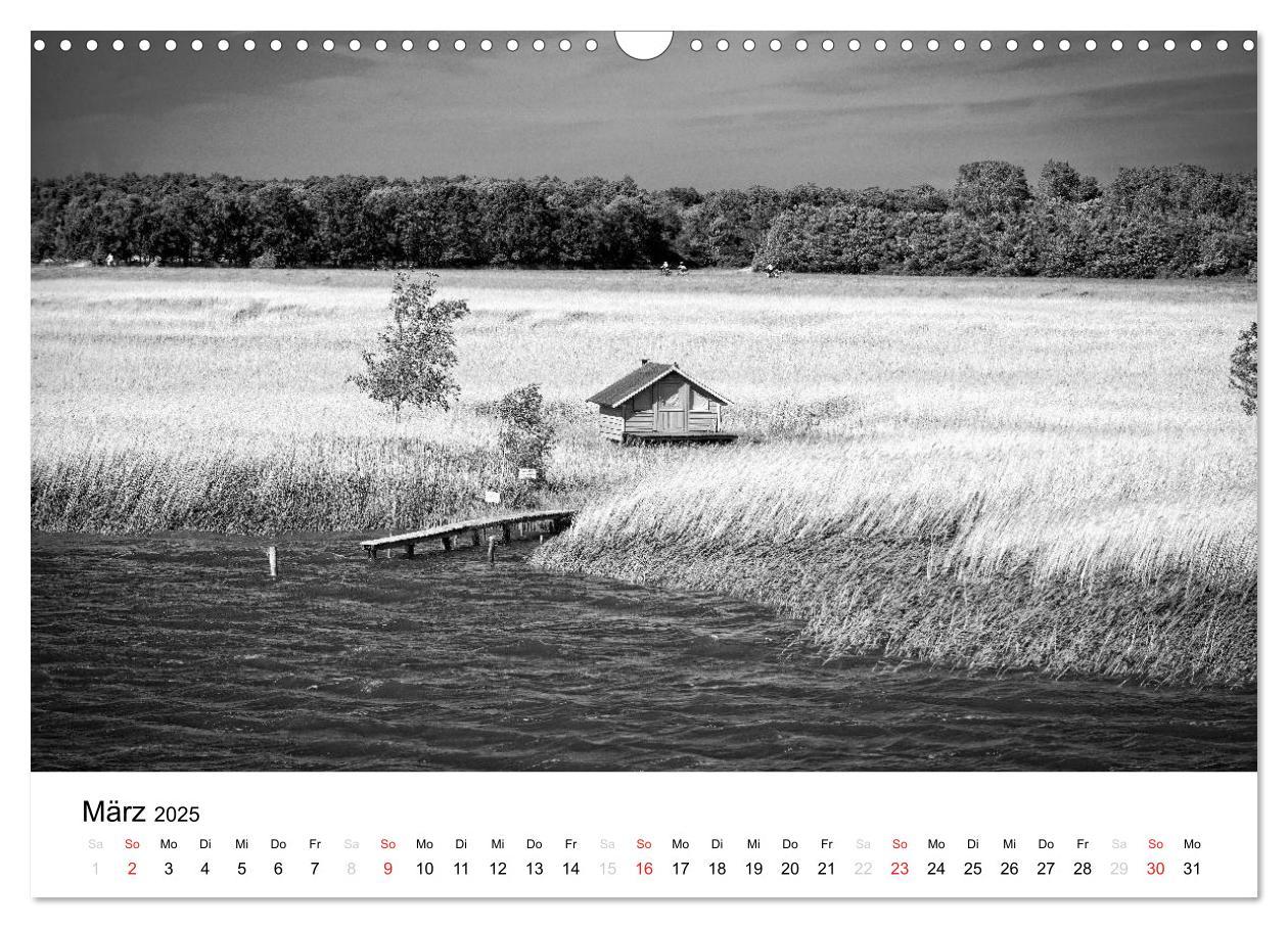 Bild: 9783435511914 | Ostseebad Zingst - Impressionen in Schwarz-Weiß (Wandkalender 2025...